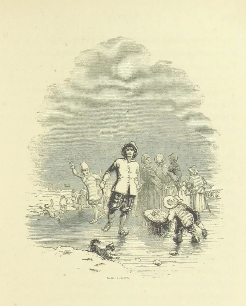 An illustration from The Seasons, 1892, leaf 267
