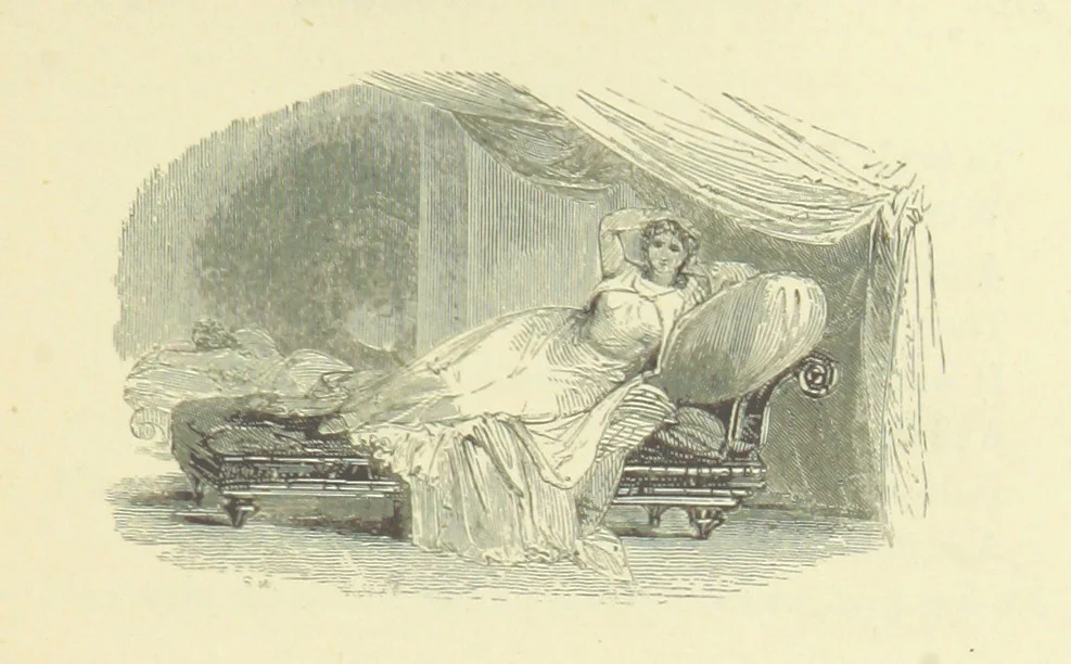 An illustration from The Seasons, 1892, leaf 287