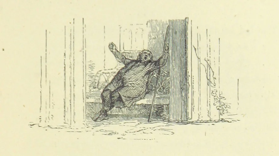 An illustration from The Seasons, 1892, leaf 295