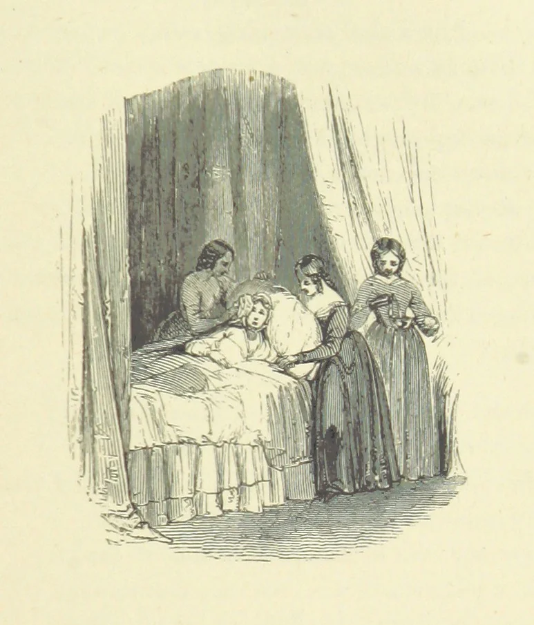 An illustration from The Seasons, 1892, leaf 341