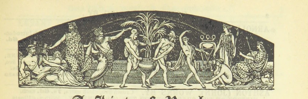 An illustration from The Seasons, 1892, leaf 345