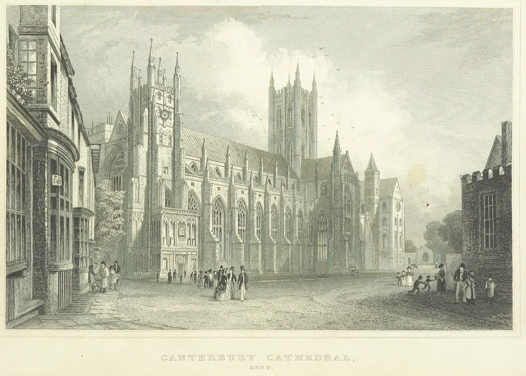 An illustration from Beauties of English Scenery, illustrated with thirty-five engravings on steel, from designs by W. H. Bartlett, D. Cox ... With descriptions by J. Tillotson, 1860, leaf 10