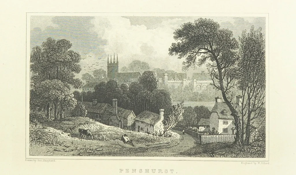 An illustration from Beauties of English Scenery, illustrated with thirty-five engravings on steel, from designs by W. H. Bartlett, D. Cox ... With descriptions by J. Tillotson, 1860, leaf 130