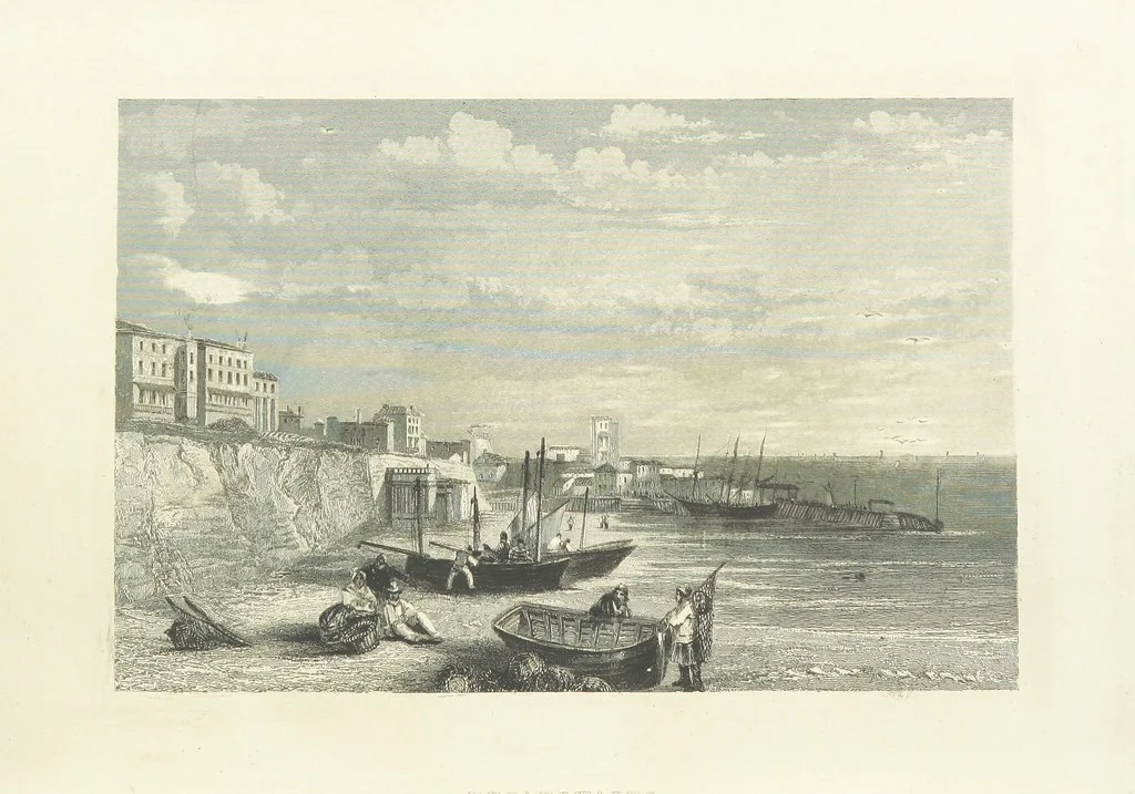 An illustration from Beauties of English Scenery, illustrated with thirty-five engravings on steel, from designs by W. H. Bartlett, D. Cox ... With descriptions by J. Tillotson, 1860, leaf 152