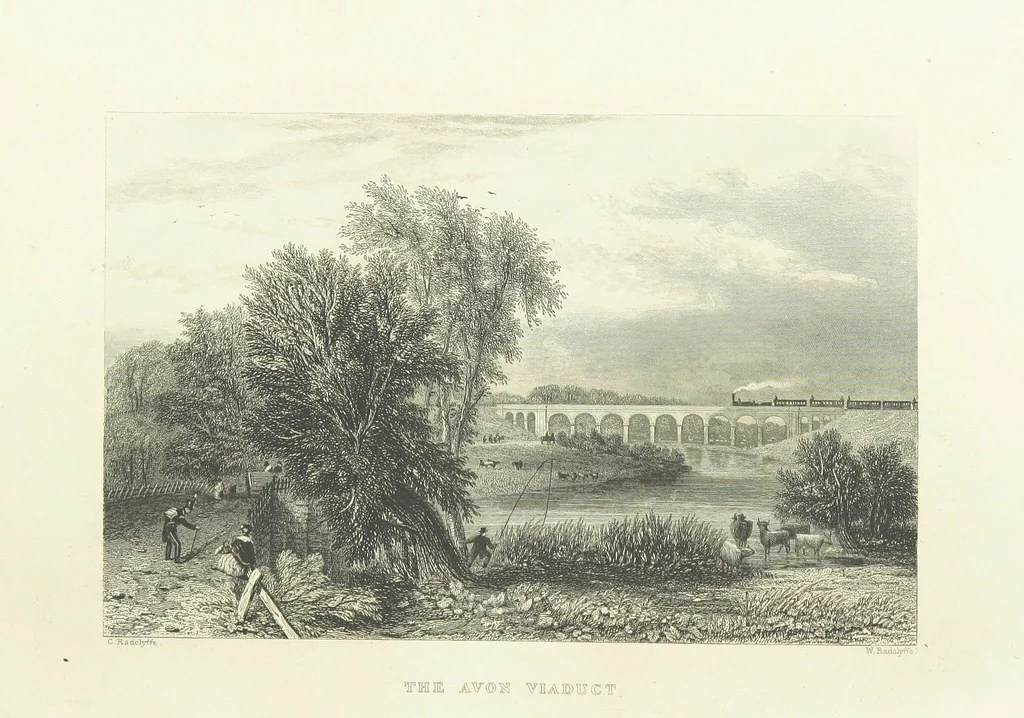 An illustration from Beauties of English Scenery, illustrated with thirty-five engravings on steel, from designs by W. H. Bartlett, D. Cox ... With descriptions by J. Tillotson, 1860, leaf 156