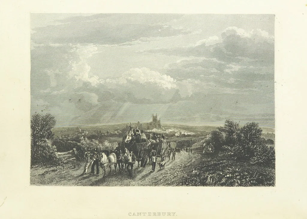 An illustration from Beauties of English Scenery, illustrated with thirty-five engravings on steel, from designs by W. H. Bartlett, D. Cox ... With descriptions by J. Tillotson, 1860, leaf 20
