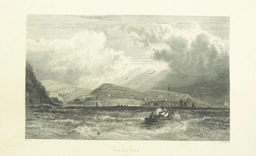 An illustration from Beauties of English Scenery, illustrated with thirty-five engravings on steel, from designs by W. H. Bartlett, D. Cox ... With descriptions by J. Tillotson, 1860, leaf 24