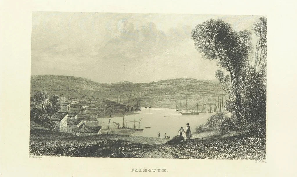 An illustration from Beauties of English Scenery, illustrated with thirty-five engravings on steel, from designs by W. H. Bartlett, D. Cox ... With descriptions by J. Tillotson, 1860, leaf 46
