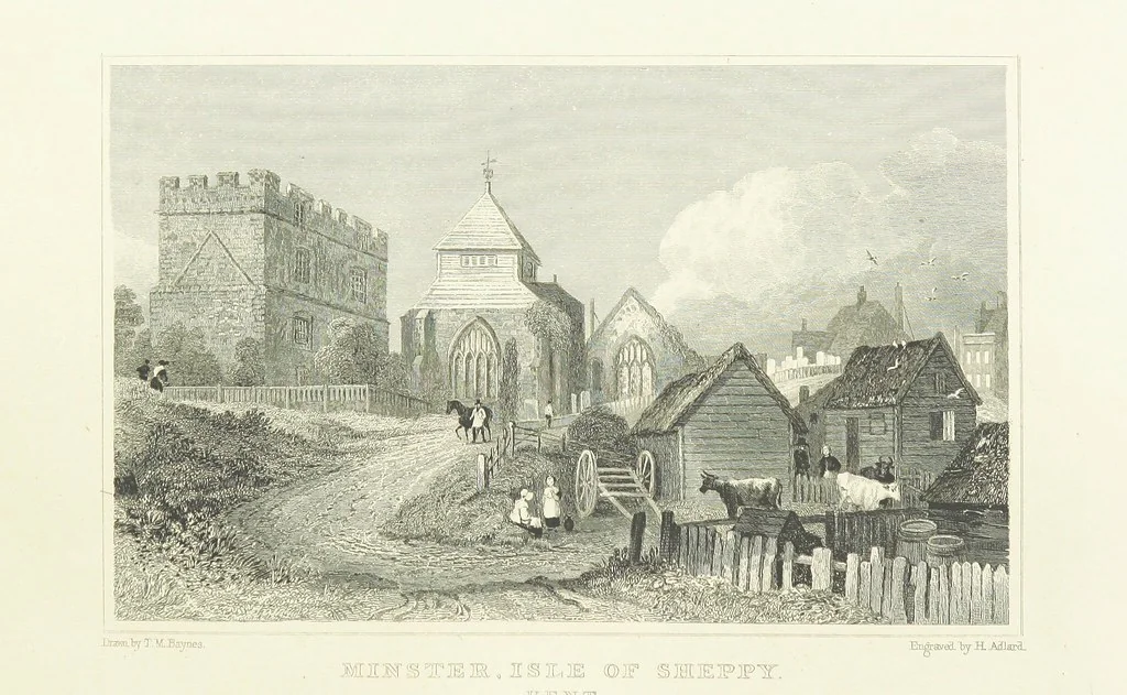 An illustration from Beauties of English Scenery, illustrated with thirty-five engravings on steel, from designs by W. H. Bartlett, D. Cox ... With descriptions by J. Tillotson, 1860, leaf 50