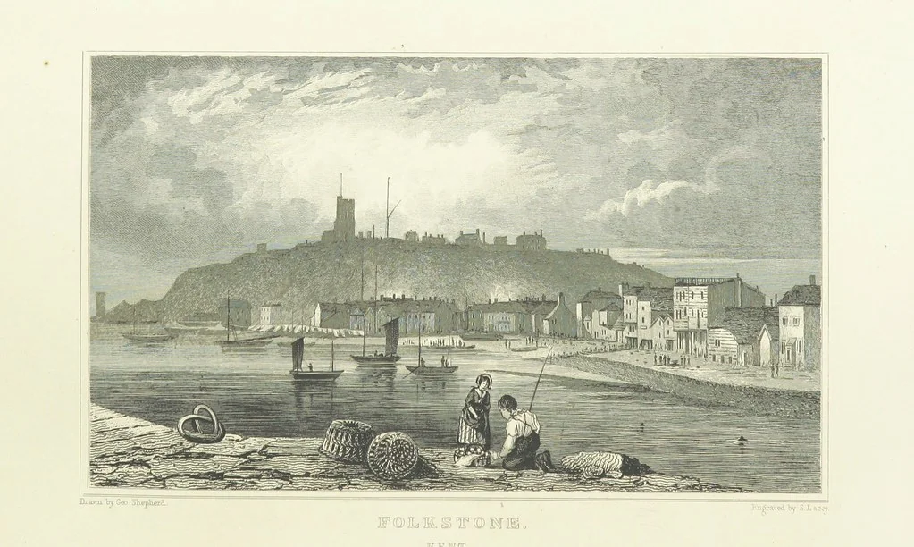 An illustration from Beauties of English Scenery, illustrated with thirty-five engravings on steel, from designs by W. H. Bartlett, D. Cox ... With descriptions by J. Tillotson, 1860, leaf 66