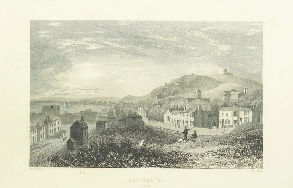 An illustration from Beauties of English Scenery, illustrated with thirty-five engravings on steel, from designs by W. H. Bartlett, D. Cox ... With descriptions by J. Tillotson, 1860, leaf 74