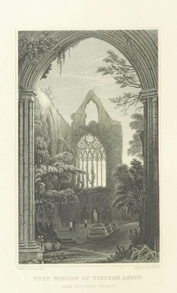 An illustration from Beauties of English Scenery, illustrated with thirty-five engravings on steel, from designs by W. H. Bartlett, D. Cox ... With descriptions by J. Tillotson, 1860, leaf 90