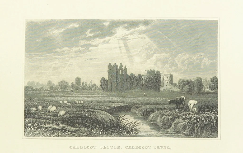 An illustration from Beauties of English Scenery, illustrated with thirty-five engravings on steel, from designs by W. H. Bartlett, D. Cox ... With descriptions by J. Tillotson, 1860, leaf 98