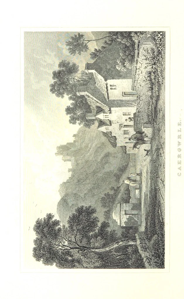 An illustration from Picturesque Scenery in Wales, illustrated by thirty-seven engravings on steel, by H. Adlard, Allen, Gastineau and others. With descriptions by J. Tillotson, 1860, leaf 114