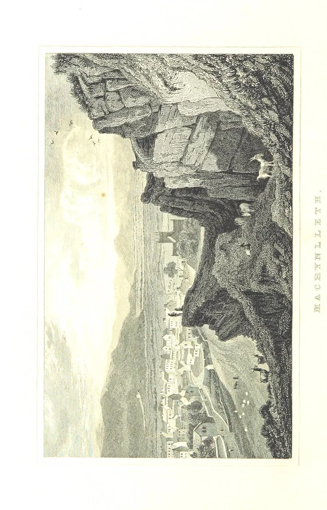 An illustration from Picturesque Scenery in Wales, illustrated by thirty-seven engravings on steel, by H. Adlard, Allen, Gastineau and others. With descriptions by J. Tillotson, 1860, leaf 120