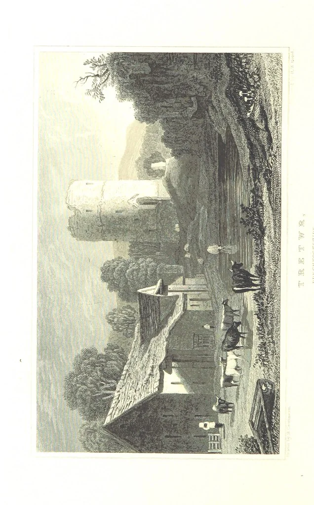 An illustration from Picturesque Scenery in Wales, illustrated by thirty-seven engravings on steel, by H. Adlard, Allen, Gastineau and others. With descriptions by J. Tillotson, 1860, leaf 162