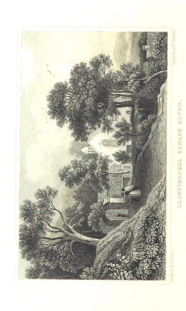 An illustration from Picturesque Scenery in Wales, illustrated by thirty-seven engravings on steel, by H. Adlard, Allen, Gastineau and others. With descriptions by J. Tillotson, 1860, leaf 168