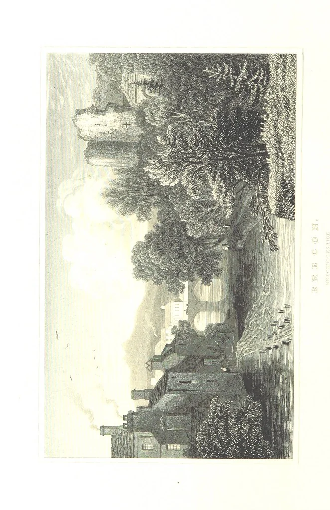 An illustration from Picturesque Scenery in Wales, illustrated by thirty-seven engravings on steel, by H. Adlard, Allen, Gastineau and others. With descriptions by J. Tillotson, 1860, leaf 198