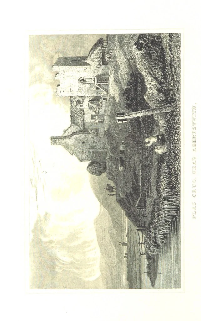 An illustration from Picturesque Scenery in Wales, illustrated by thirty-seven engravings on steel, by H. Adlard, Allen, Gastineau and others. With descriptions by J. Tillotson, 1860, leaf 22