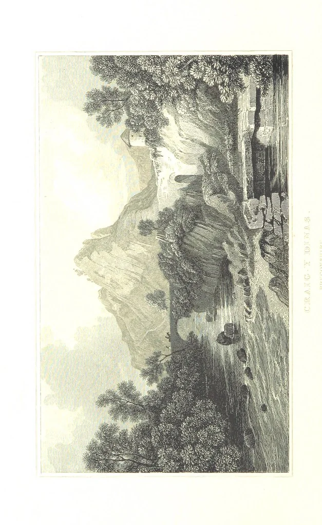An illustration from Picturesque Scenery in Wales, illustrated by thirty-seven engravings on steel, by H. Adlard, Allen, Gastineau and others. With descriptions by J. Tillotson, 1860, leaf 222