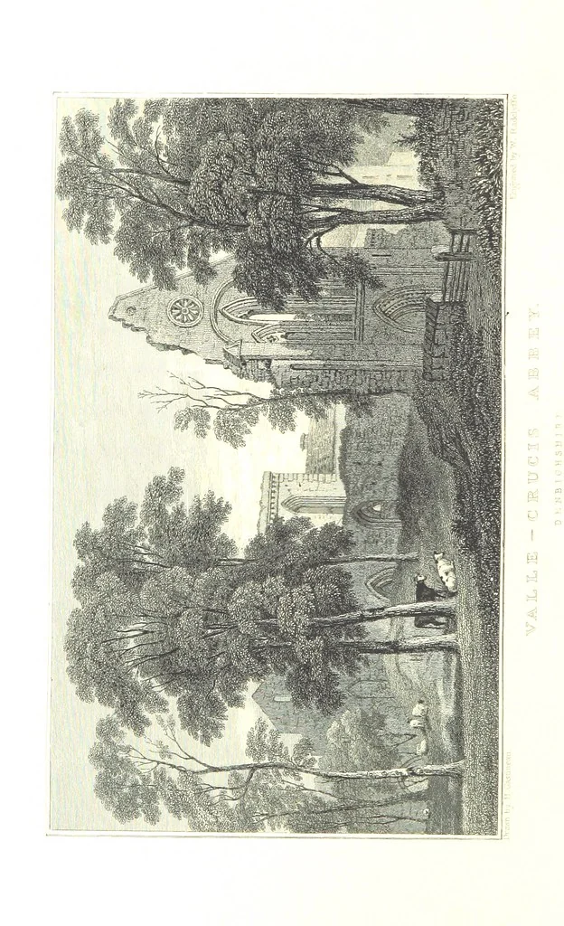 An illustration from Picturesque Scenery in Wales, illustrated by thirty-seven engravings on steel, by H. Adlard, Allen, Gastineau and others. With descriptions by J. Tillotson, 1860, leaf 66