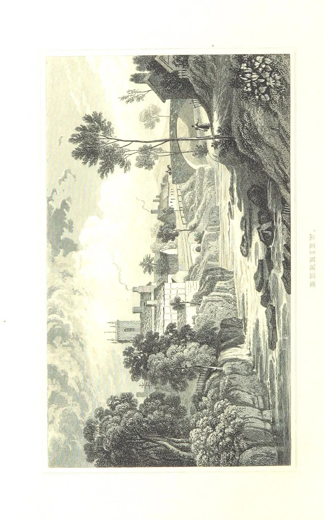 An illustration from Picturesque Scenery in Wales, illustrated by thirty-seven engravings on steel, by H. Adlard, Allen, Gastineau and others. With descriptions by J. Tillotson, 1860, leaf 84