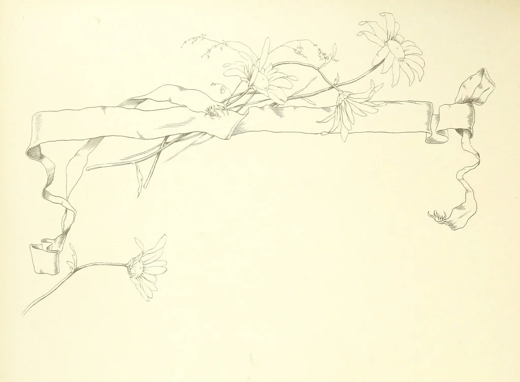 An illustration from Time's Footsteps. A record of red letter days and events. [Illustrated, 1890, leaf 12