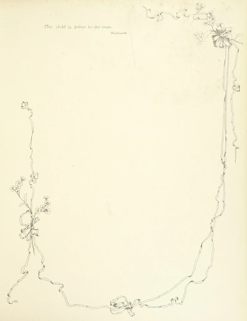 An illustration from Time's Footsteps. A record of red letter days and events. [Illustrated, 1890, leaf 17