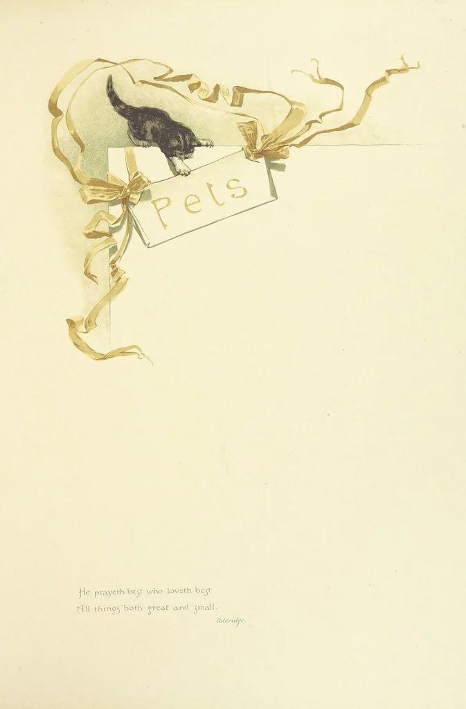 An illustration from Time's Footsteps. A record of red letter days and events. [Illustrated, 1890, leaf 23
