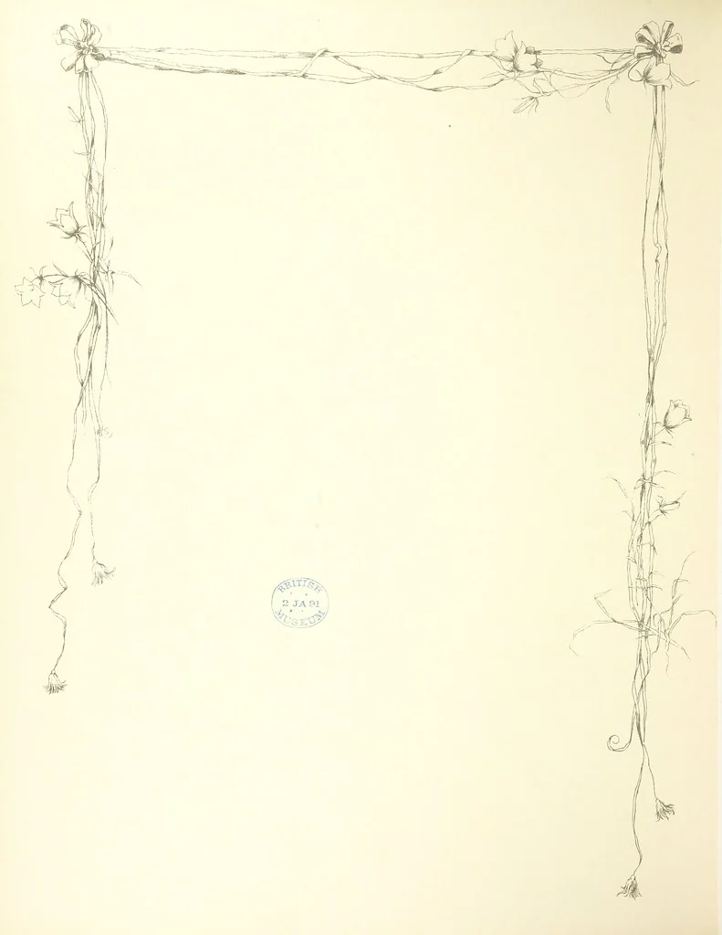 An illustration from Time's Footsteps. A record of red letter days and events. [Illustrated, 1890, leaf 30