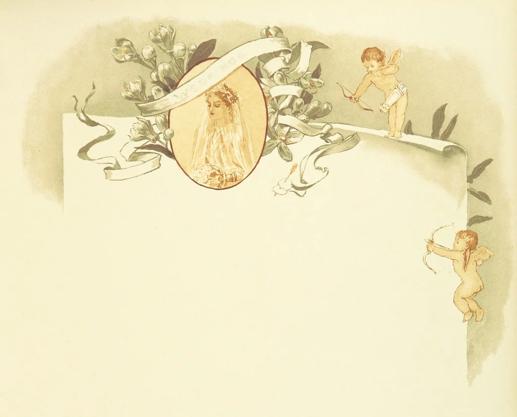 An illustration from Time's Footsteps. A record of red letter days and events. [Illustrated, 1890, leaf 31