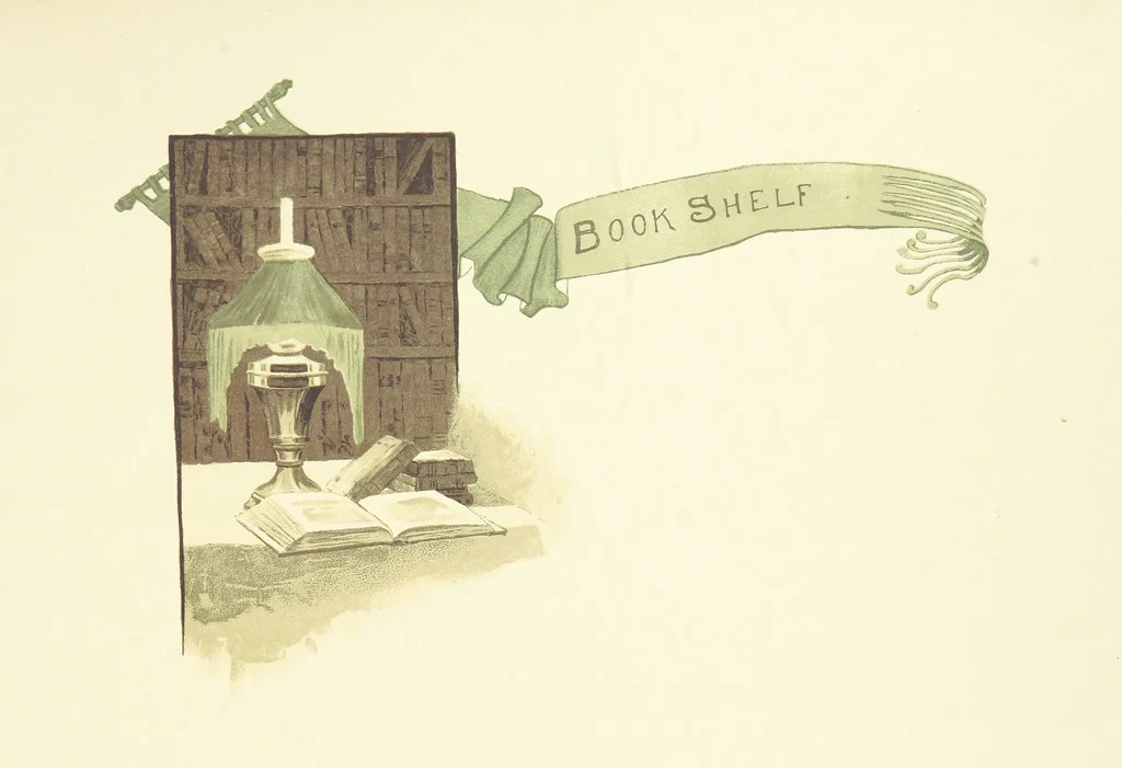 An illustration from Time's Footsteps. A record of red letter days and events. [Illustrated, 1890, leaf 37