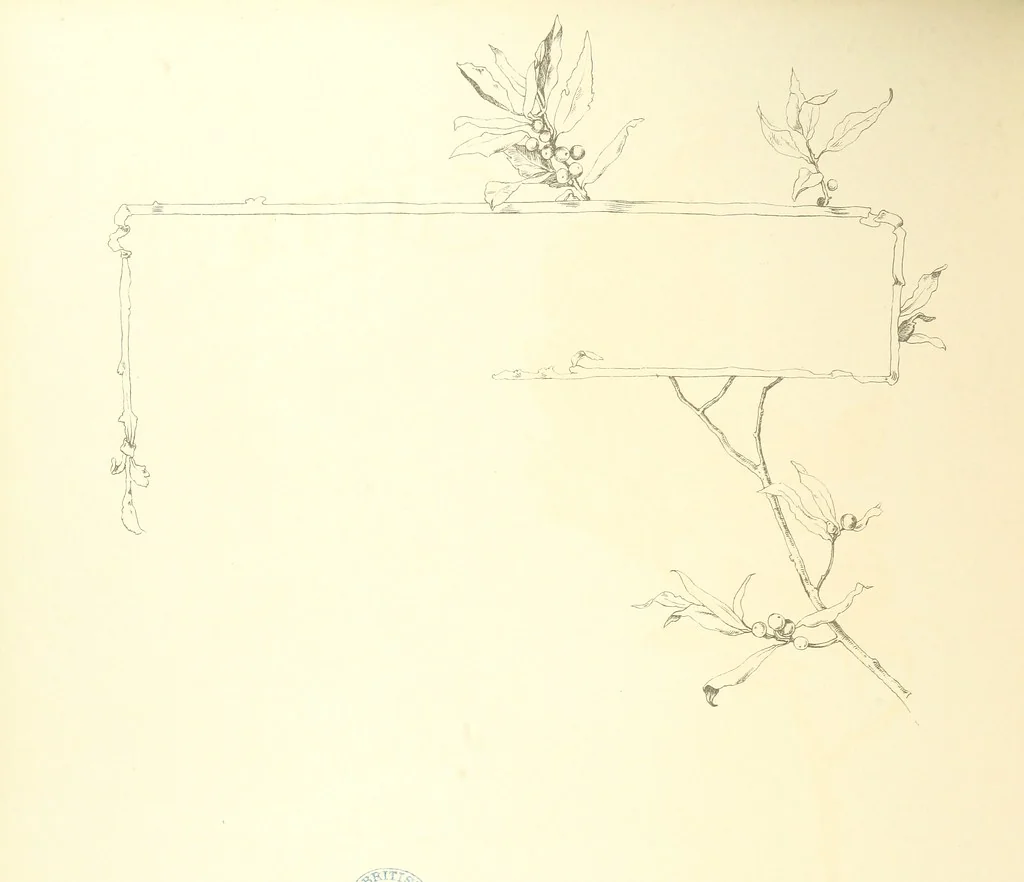 An illustration from Time's Footsteps. A record of red letter days and events. [Illustrated, 1890, leaf 46