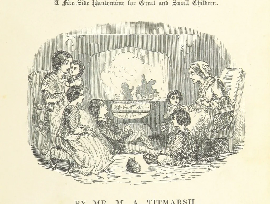 An illustration from The Rose and the Ring ... Fourth edition, 1866, leaf 11