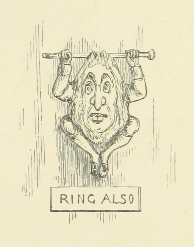 An illustration from The Rose and the Ring ... Fourth edition, 1866, leaf 32