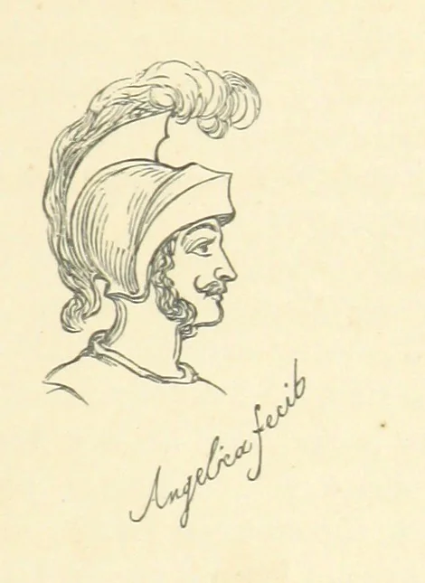 An illustration from The Rose and the Ring ... Fourth edition, 1866, leaf 39