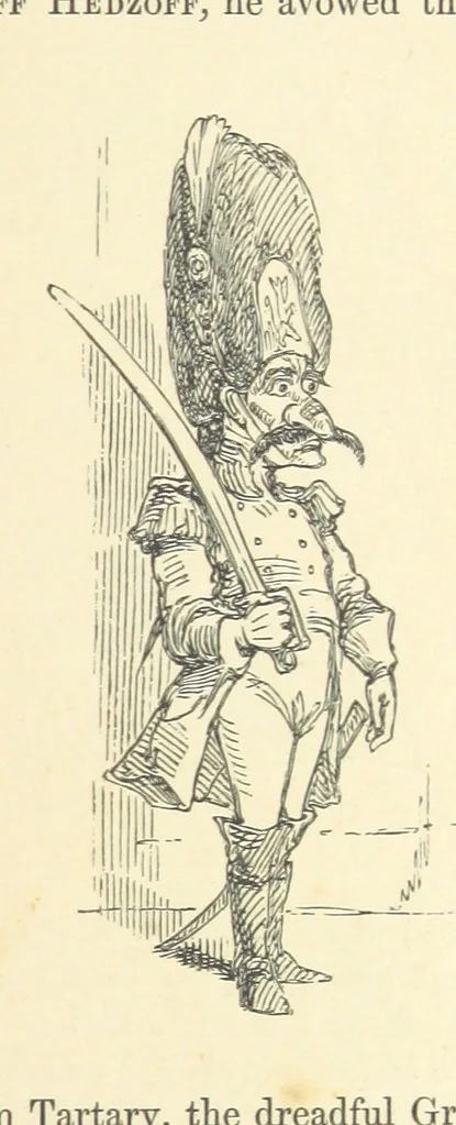 An illustration from The Rose and the Ring ... Fourth edition, 1866, leaf 41