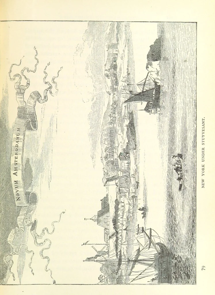An illustration from The Story of the City of New York ... Illustrated, 1888, leaf 107