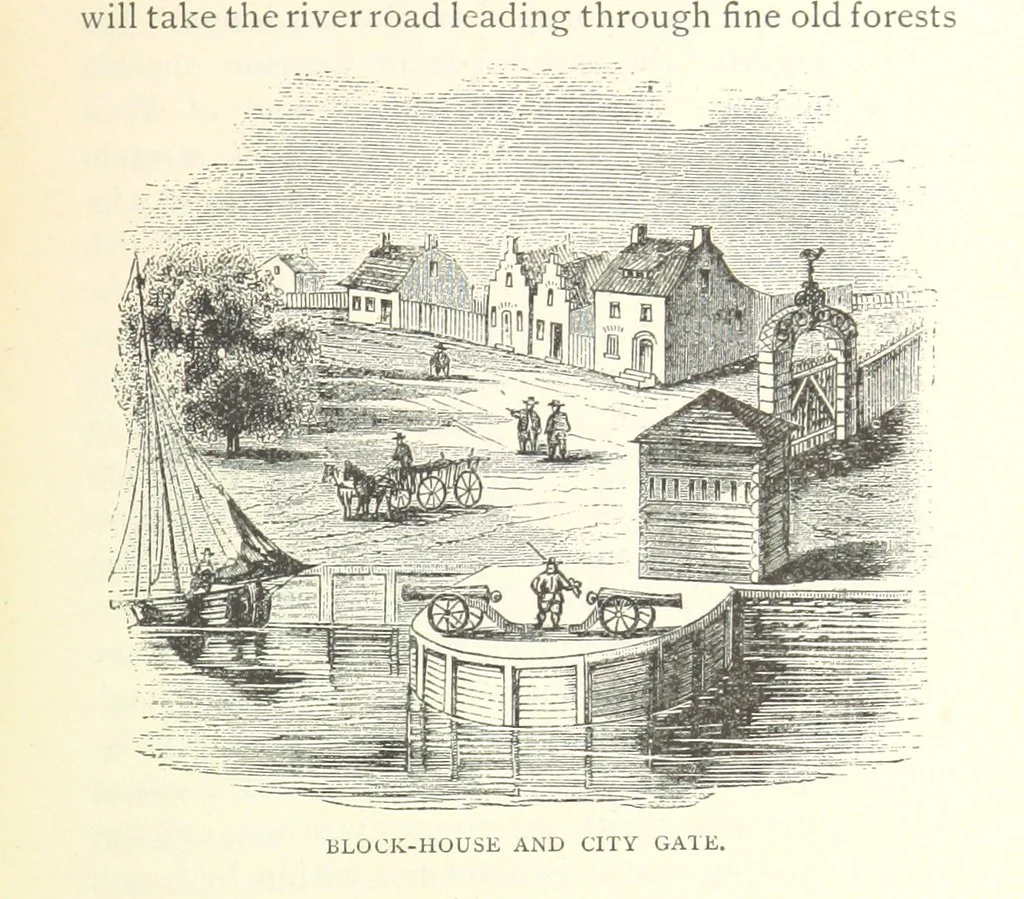 An illustration from The Story of the City of New York ... Illustrated, 1888, leaf 123