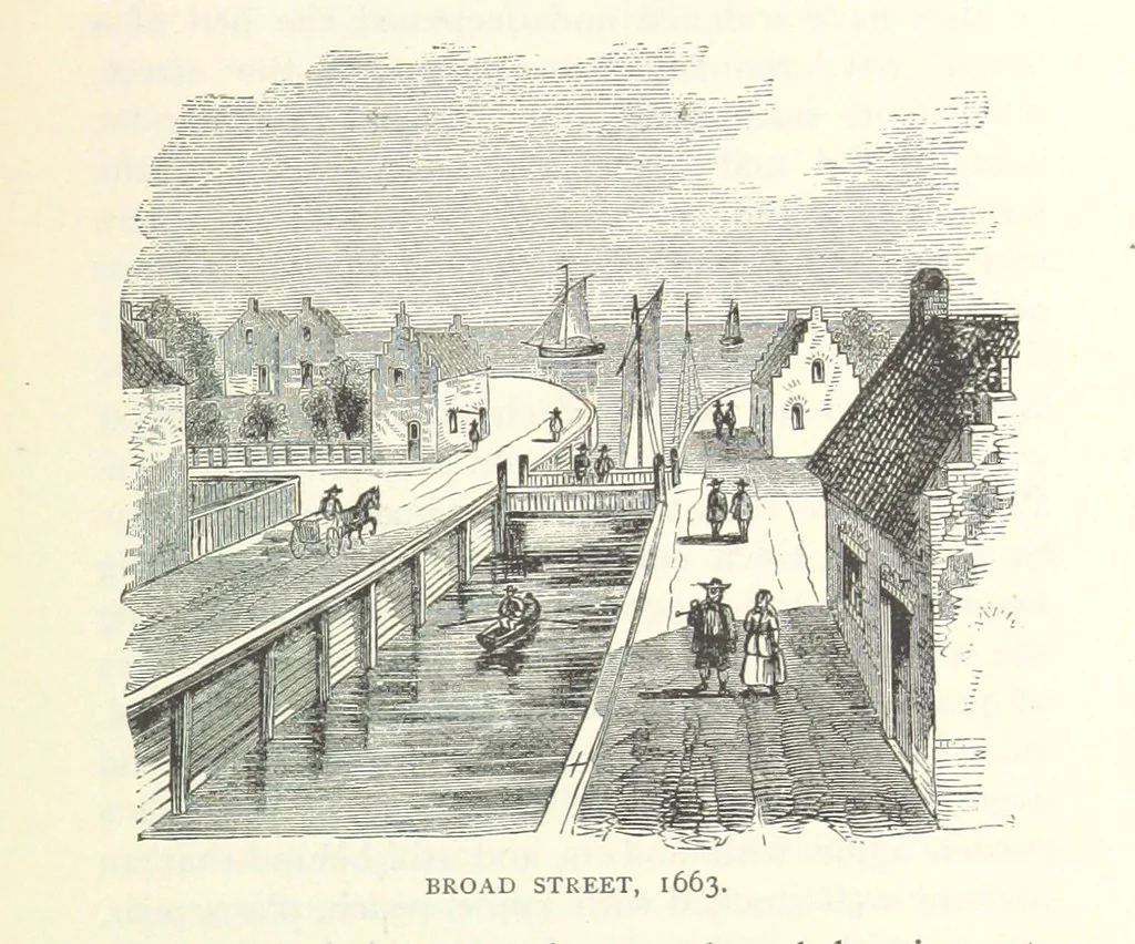An illustration from The Story of the City of New York ... Illustrated, 1888, leaf 129