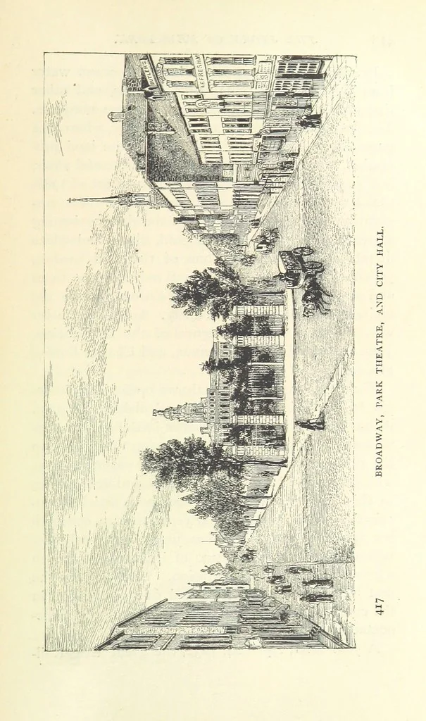 An illustration from The Story of the City of New York ... Illustrated, 1888, leaf 453