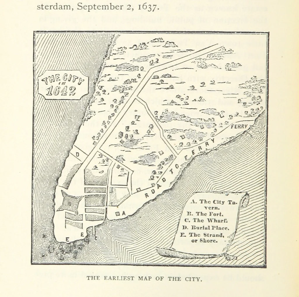 An illustration from The Story of the City of New York ... Illustrated, 1888, leaf 78