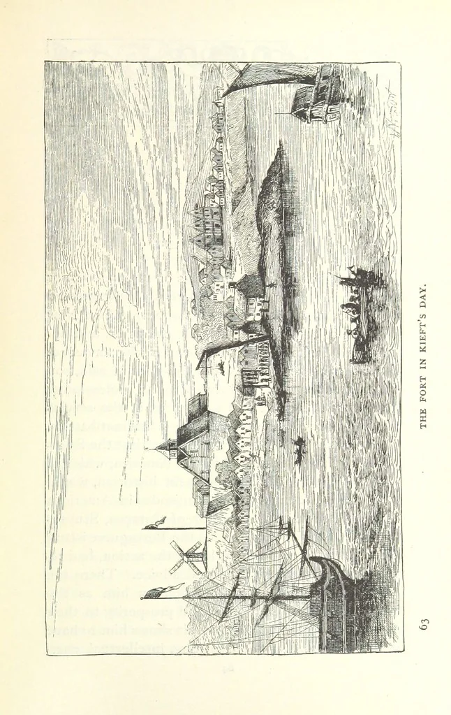 An illustration from The Story of the City of New York ... Illustrated, 1888, leaf 91