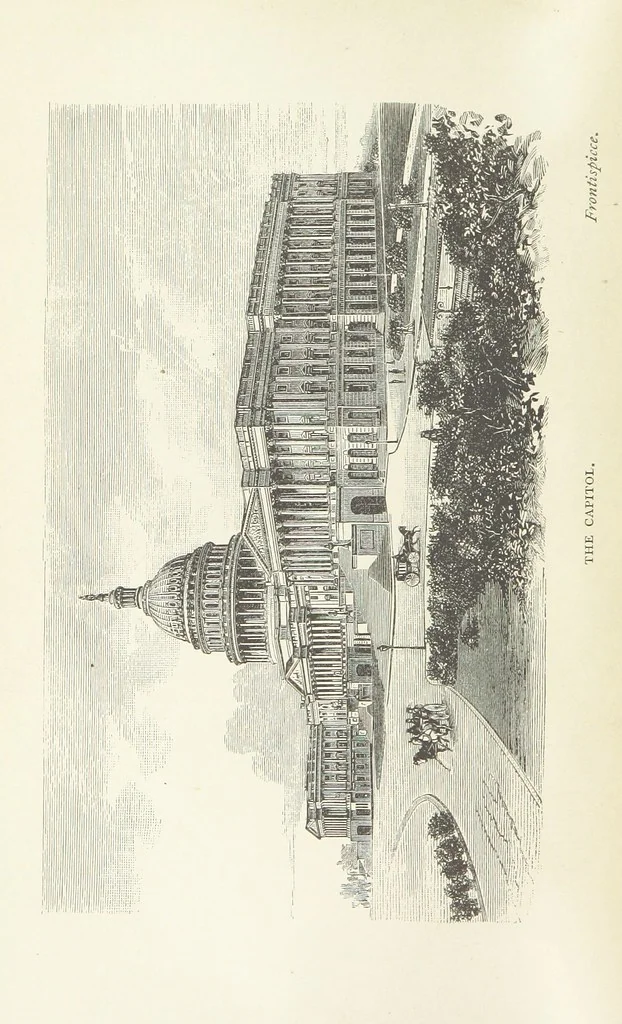 An illustration from The Story of Washington, the National Capital ... Illustrated, 1889, leaf 12