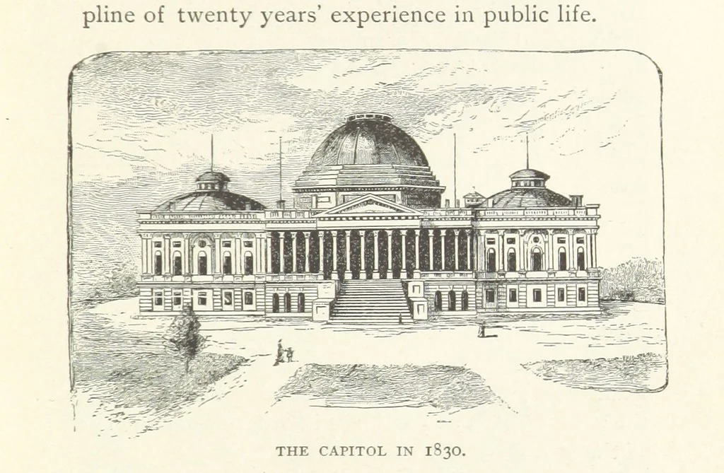An illustration from The Story of Washington, the National Capital ... Illustrated, 1889, leaf 149