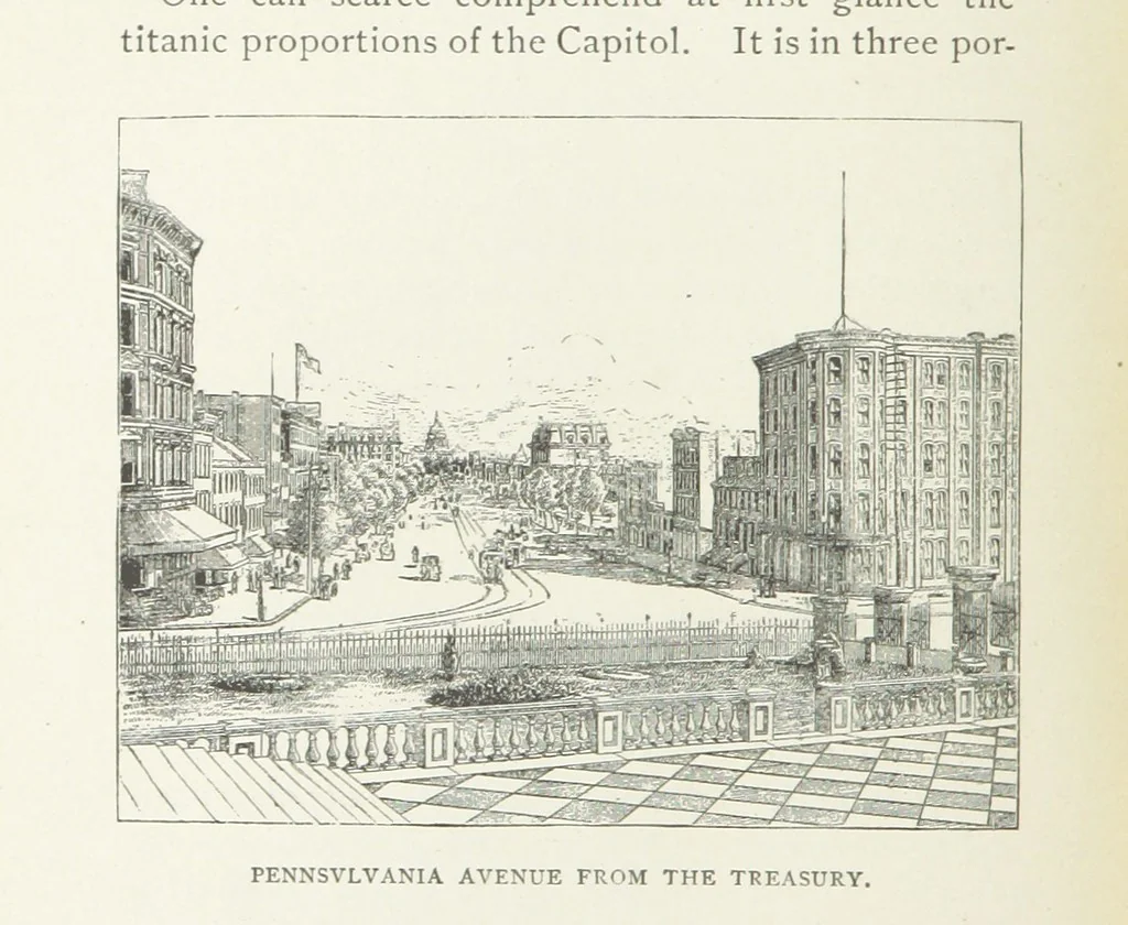 An illustration from The Story of Washington, the National Capital ... Illustrated, 1889, leaf 238