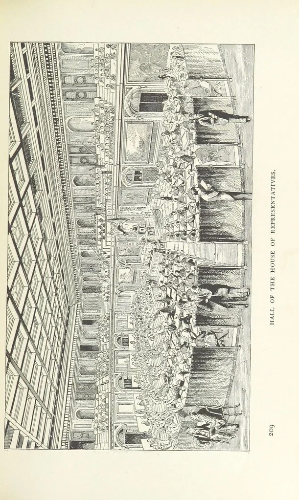 An illustration from The Story of Washington, the National Capital ... Illustrated, 1889, leaf 251