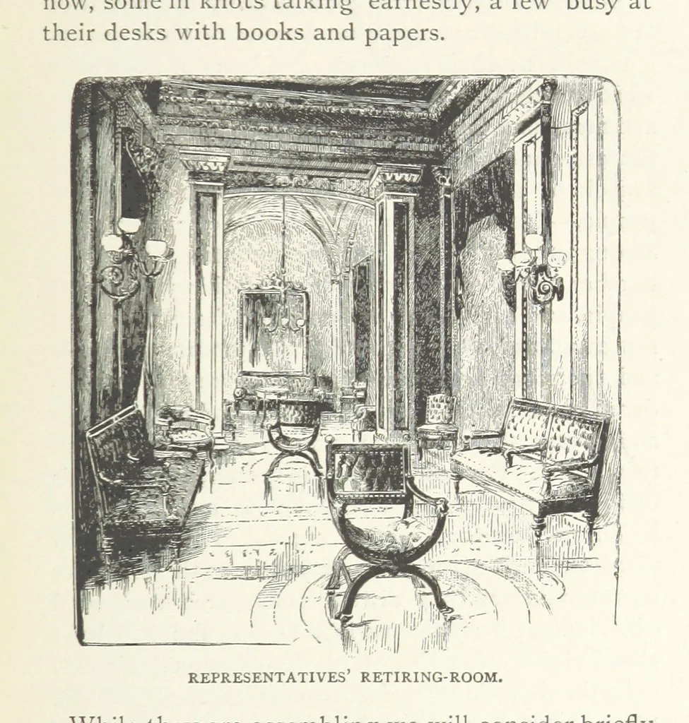 An illustration from The Story of Washington, the National Capital ... Illustrated, 1889, leaf 255