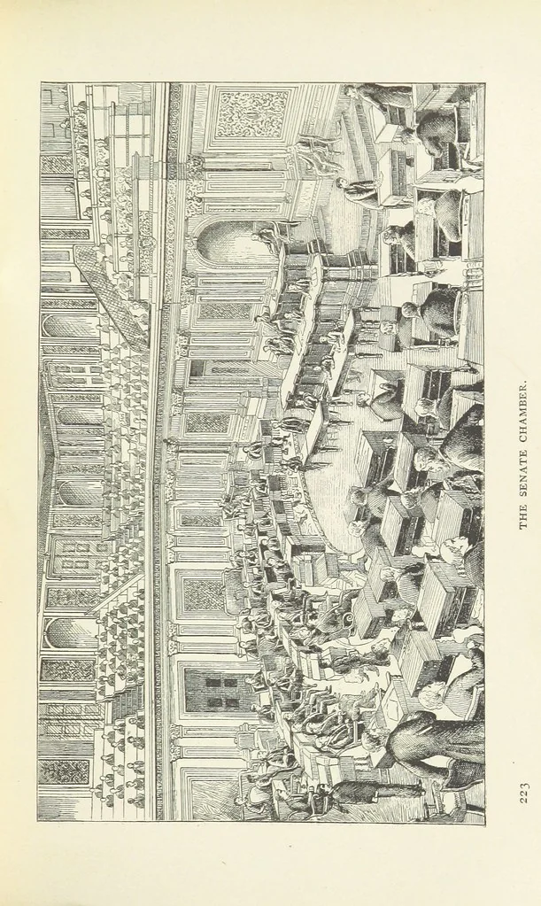 An illustration from The Story of Washington, the National Capital ... Illustrated, 1889, leaf 265