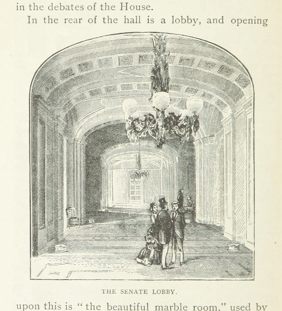 An illustration from The Story of Washington, the National Capital ... Illustrated, 1889, leaf 266
